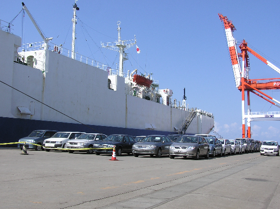 Ship Vehicle Overseas