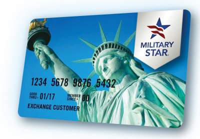 Military Star Card